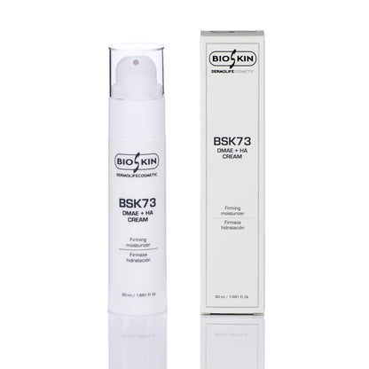 BSK73 DMAE + HA CREAM | Crema Facial Hidratante y Reafirmante BioSkin 50 ml