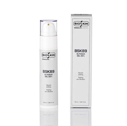 BSK89 GLYCOLIC GEL 20% BioSkin | Peeling Glicólico Renovador Facial 50 ml / 300 ml