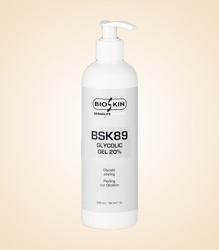 BSK89 GLYCOLIC GEL 20% BioSkin | Peeling Glicólico Renovador Facial 50 ml / 300 ml