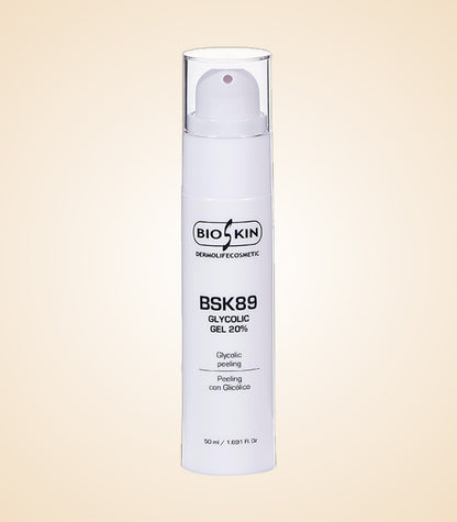 BSK89 GLYCOLIC GEL 20% BioSkin | Peeling Glicólico Renovador Facial 50 ml / 300 ml