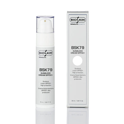BSK79 Crema Solar Facial SPF50+ | Protección Antiedad de Alta Gama 50ml