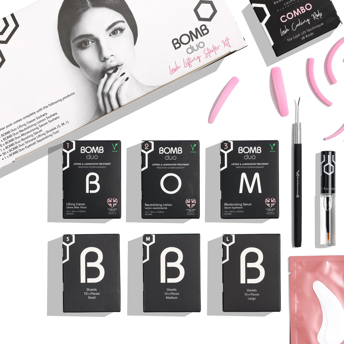 Lifting de pestañas + tinte kit básico