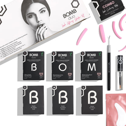 Lifting de pestañas + tinte kit básico