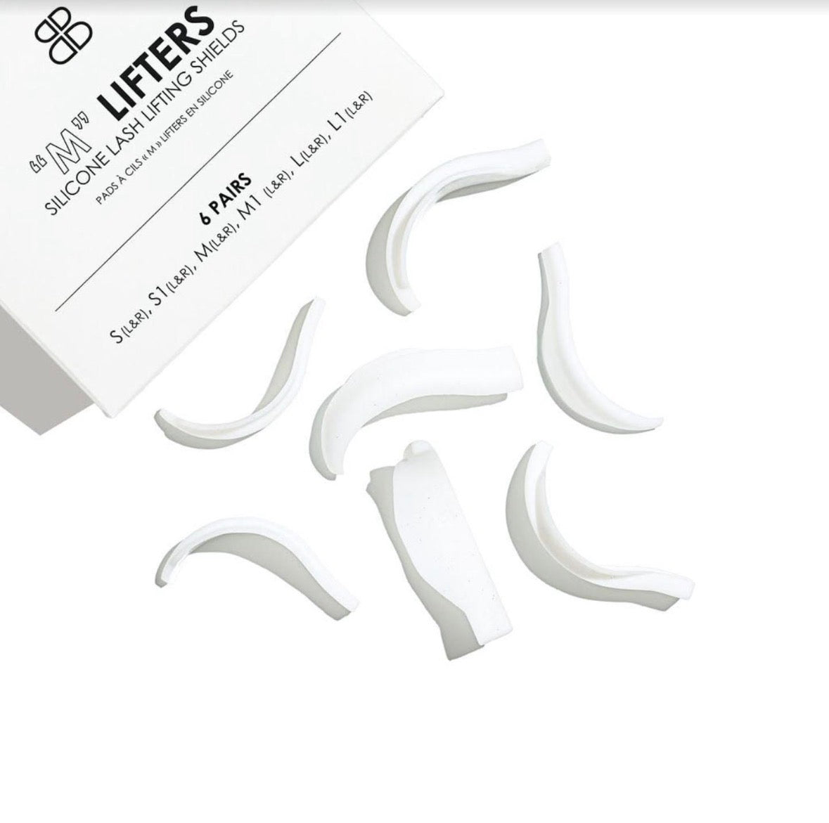 Moldes para lifting de pestañas inferiores