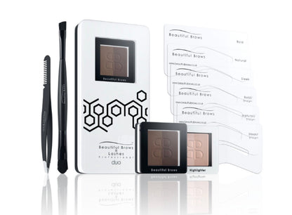 Maquillaje Duo y Kit Completo para Diseño de Cejas