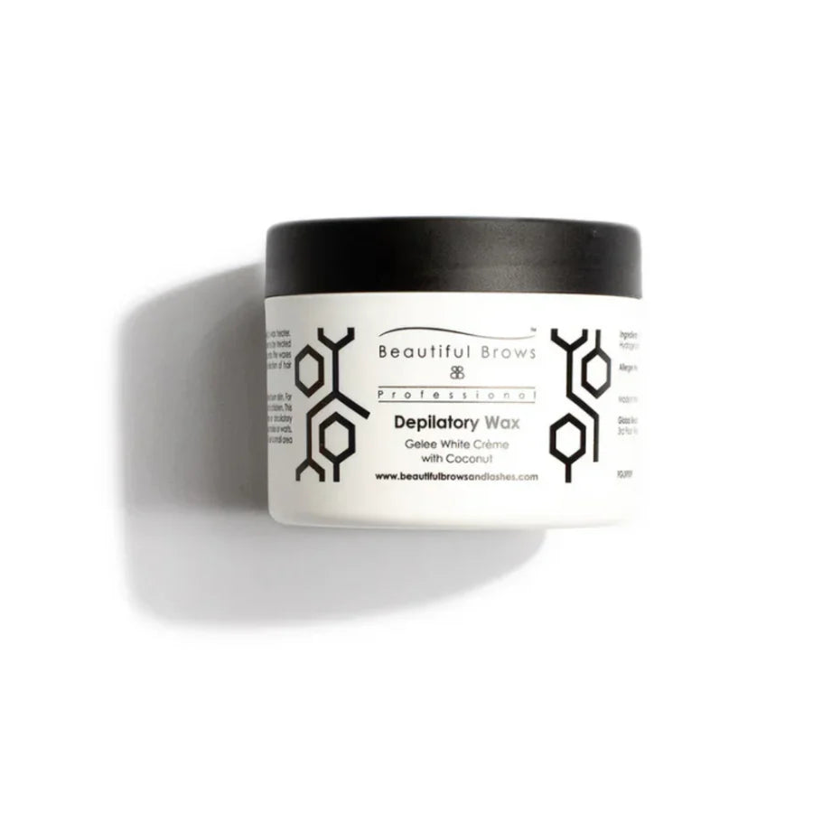 Cera Depilatoria Profesional de Coco para Pieles Sensibles | Cejas y Rostro