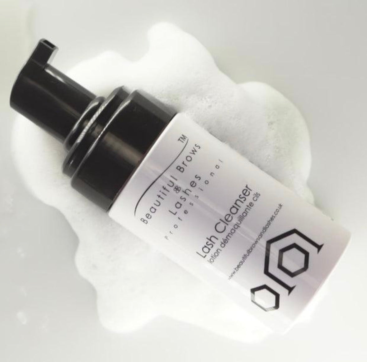 Espuma Limpiadora para Cejas y Pestañas Profesional