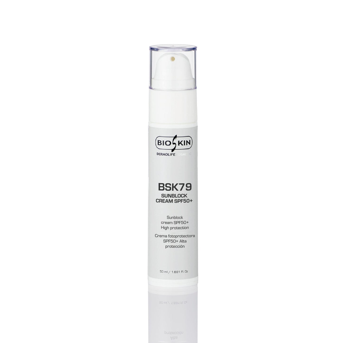 BSK79 Crema Solar Facial SPF50+ | Protección Antiedad de Alta Gama 50ml