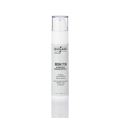 BSK79 Crema Solar Facial SPF50+ | Protección Antiedad de Alta Gama 50ml