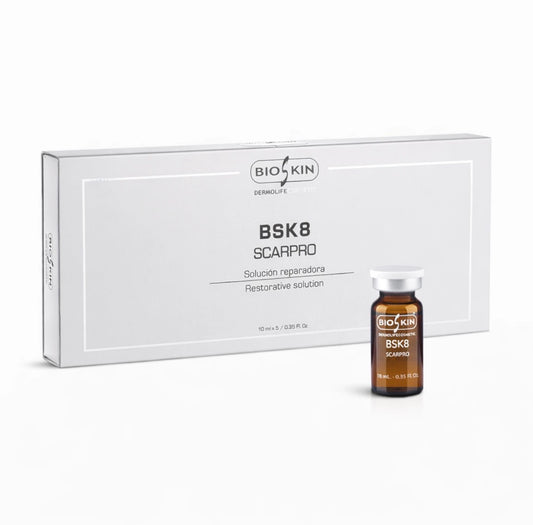 BSK8 SCARPRO | Tratamiento profesional para marcas de acné, cicatrices y textura irregular
