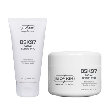 BSK97 FACIAL SCRUB PRO | Exfoliante facial profesional 75 ml / 200 ml