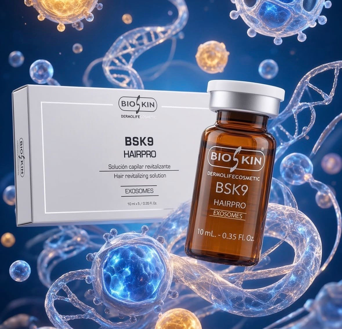 BSK9 HAIRPRO EXOSOMES | Revitalización y fortalecimiento capilar profesional